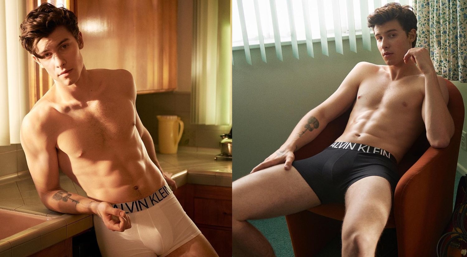 Cómo deberíamos sentirnos con las fotos de Shawn Mendes para Calvin Klein