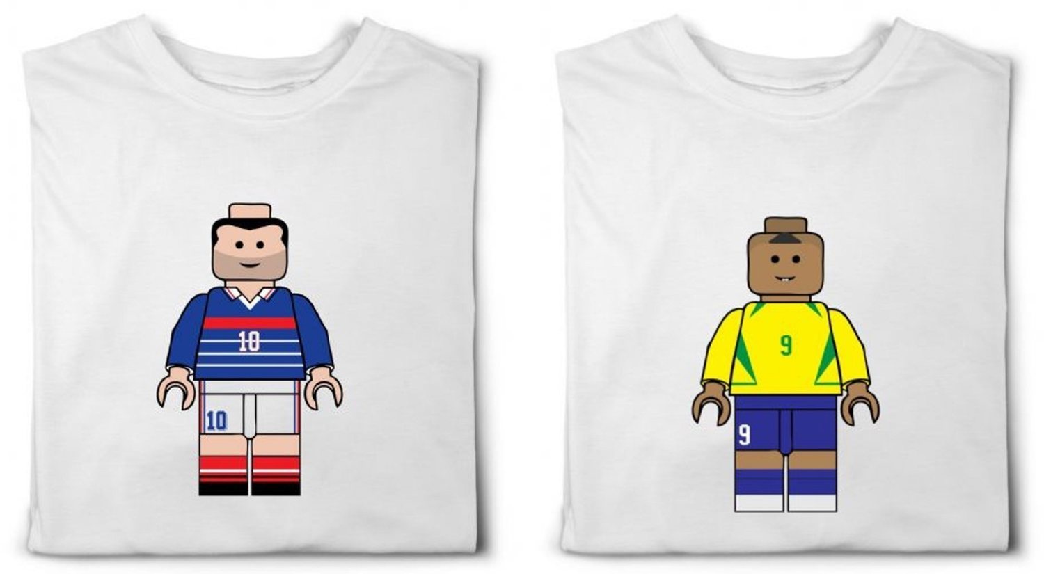 BrickBallers: las camisetas con la versión LEGO de futbolistas