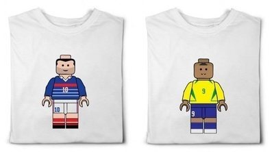 BrickBallers: las camisetas con la versión LEGO de futbolistas
