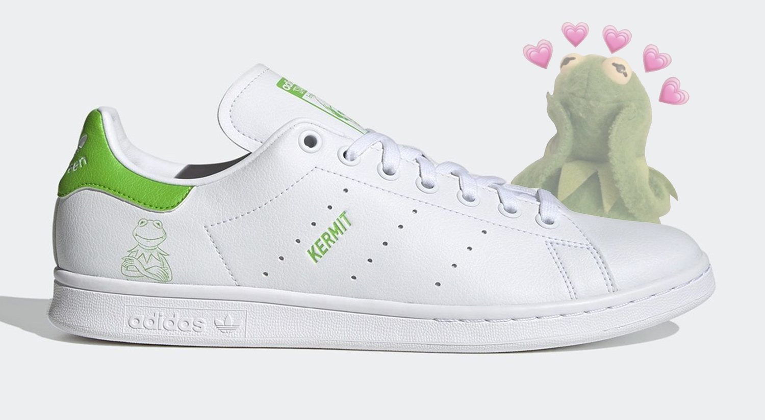 'Rana Gustavo' x adidas Stan Smith 'Kermit': imágenes oficiales, precio y fecha de lanzamiento