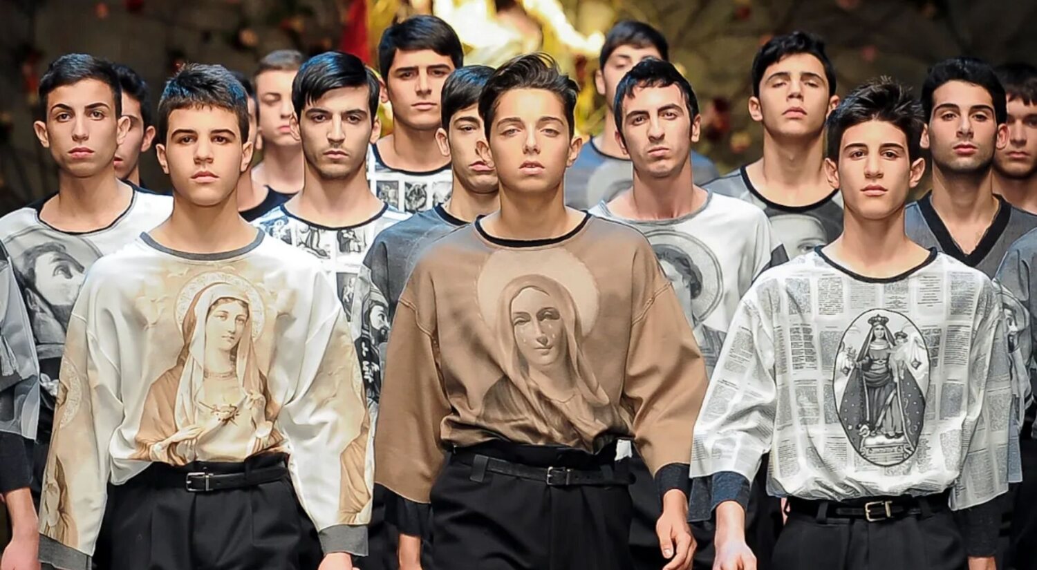 La religión en la moda menswear: cómo ha influido el catolicismo en las pasarelas