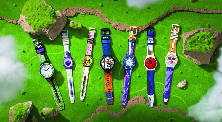 Swatch X Dragon Ball Z: los relojes más rompedores