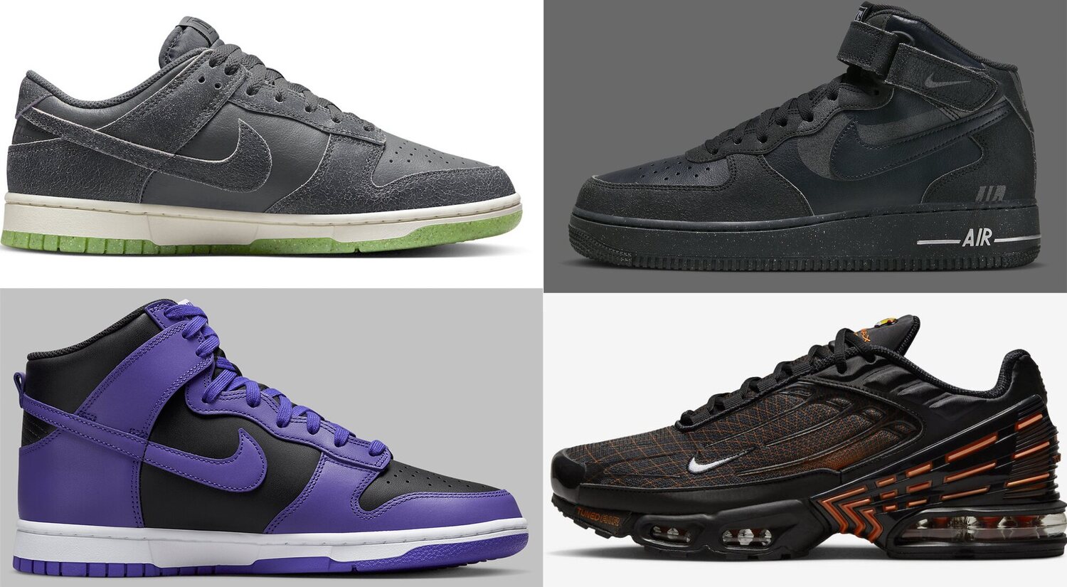 Nike lanza 4 sneakers para Halloween: ¿con cuál te quedas?