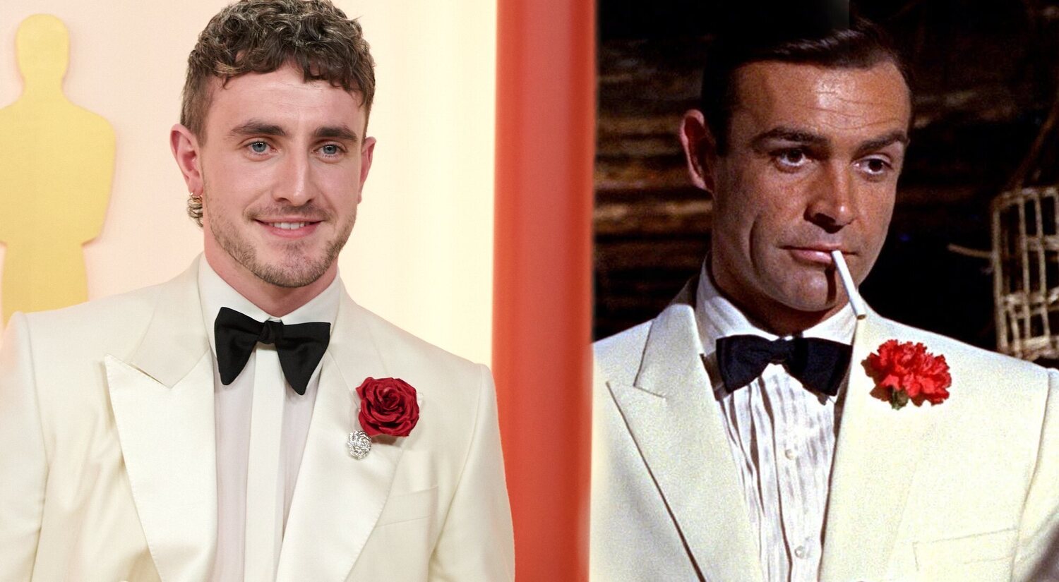 Oscars 2023: Paul Mescal y su traje del James Bond de Sean Connery