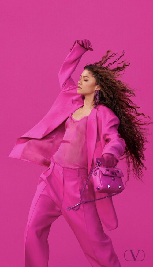 Zendaya, imagen de la campaña Valentino Pink PP