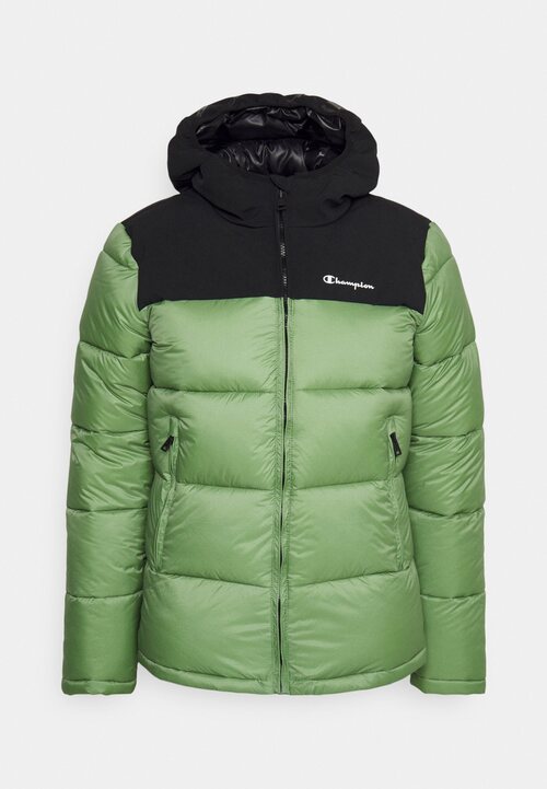 Hooded jacket verde