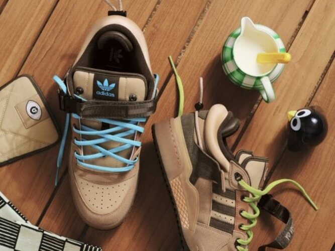 Bad Bunny suele inspirarse en muchas cosas que ama para diseñar sus zapatillas, estas por ejemplo estuvieron inspiradas en el café