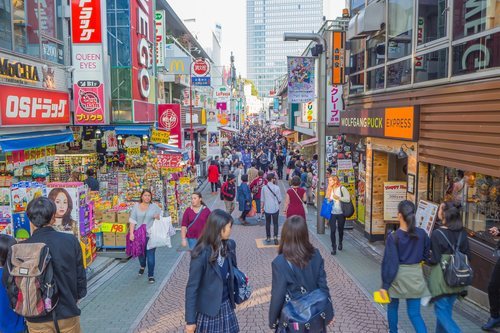 Calles de Harajuku, cuna de la cultura otaku