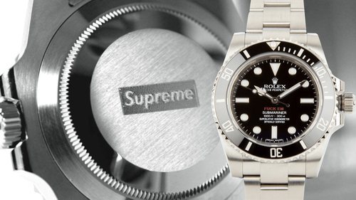 Rolex siempre ha sido sinónimo de lujo, si le sumas Supreme, la combinación es realmente cara