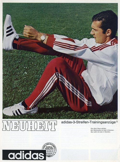Adidas utilizó la figura del 'Kaiser' para promocionar uno de sus productos históricos: el 'chándal Beckenbauer'.
