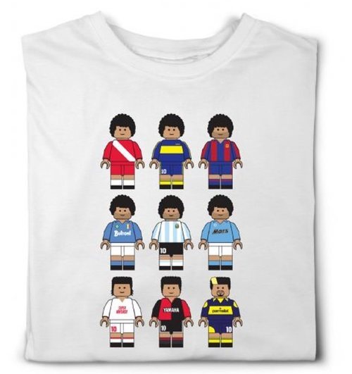 Maradona protagoniza la camiseta más vendida de la marca