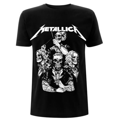 Camiseta del grupo Metallica.
