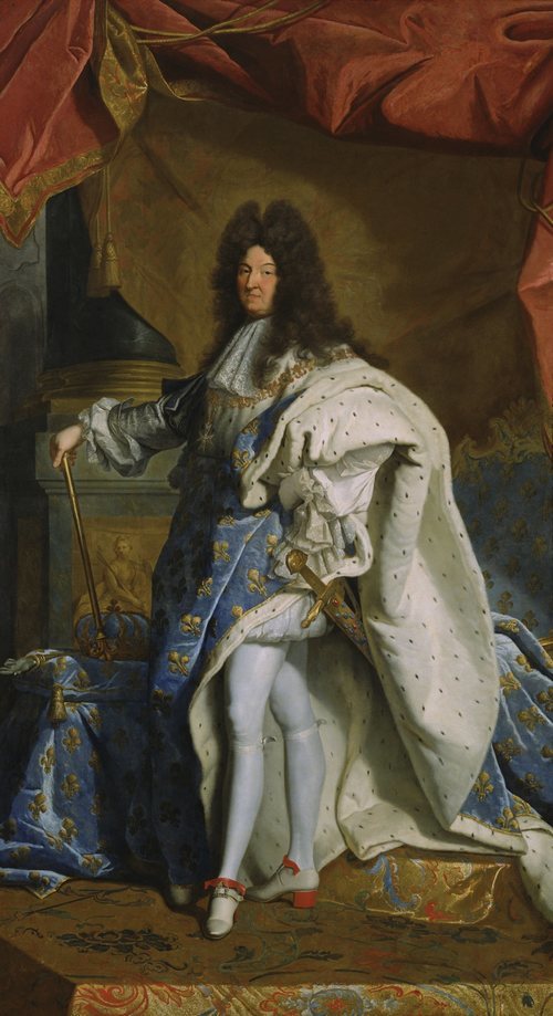 Luis XIV se olvidó de su complejo con la altura gracias a los tacones.