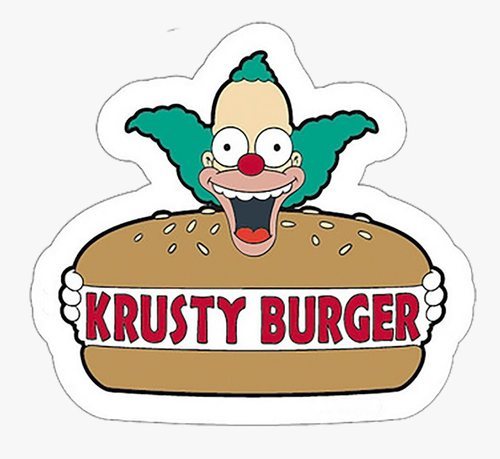 El logo del Krusty Burger.