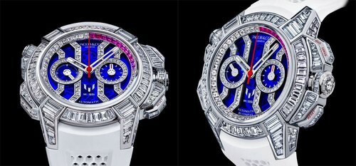 141 diamantes baguette para el reloj más lujoso de la colección Epic X Chrono