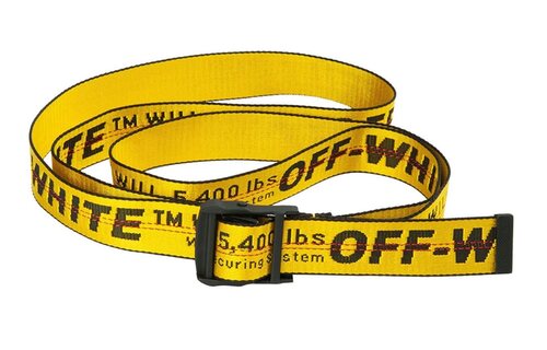 Cinturón amarillo Off-White